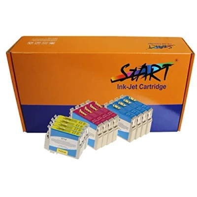 Image de START 12 Cartouches d&#039;encre Compatible avec Epson T0712 T0713 T0714