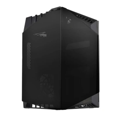 Image de SilverStone SST LD03B Lucid Boîtier d&#039;ordinateur mini ITX, tour, performances silencieuses et fluides, 3x verre trempé teinté