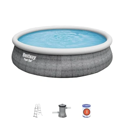 Image de Bestway Piscine autoportée Fast Set Aspect Rotin 4.57 x 1.07 m