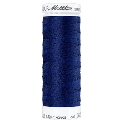 Image de Mettler Seraflex Elastic Thread 50wt 142yd Navy 7840 825