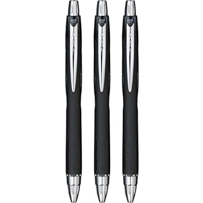 Image de Uni ball Jetstream SXN210 Stylo roller rétractable Noir Lot de 3 (Import Royaume Uni)