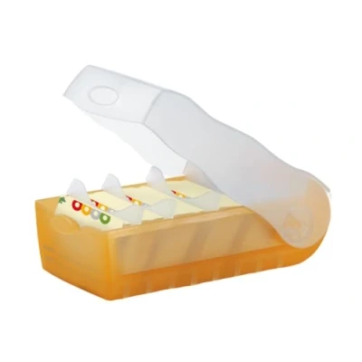 Image de HAN 998 613, fichier d’apprentissage CROCO, le professionnel, une géniale simplicité pour apprendre vocaulaire, DIN A8, orange translucide