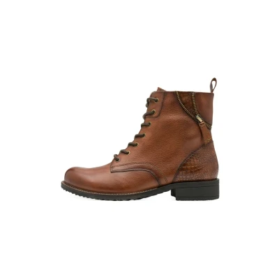 Image de Tamaris Elegante MIT Touchit Bottines à lacets, Femme, Taille: 39, Cognac Chaussures