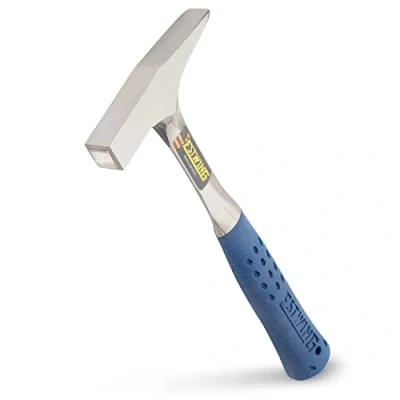Image de Estwing Tinner&#039;s Hammer Outil de travail des métaux 340 g avec construction en acier forgé et poignée réduction chocs T3 12, argenté