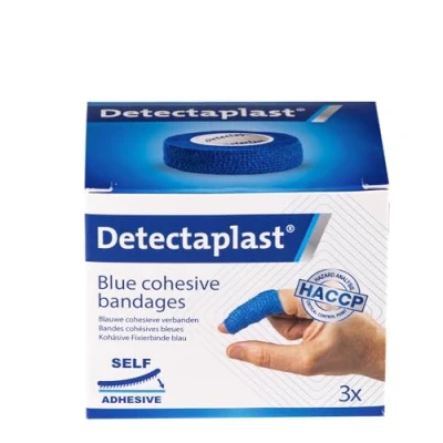 Image de Detectaplast pansement Smart imperméable, autocollant pour blessures et foulures, rouleau de plâtre stérile la manipulation des aliments, 2,5 cm x 4,5 m, 3pcs.