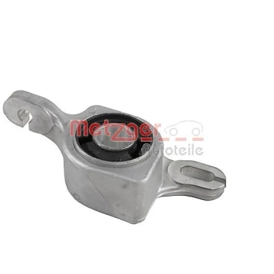 Image de METZGER 52097101 Silent Bloc De Triangle Essieu avant, gauche, arrière, intérieur Support métal caoutchouc pour bras oscillant transversal