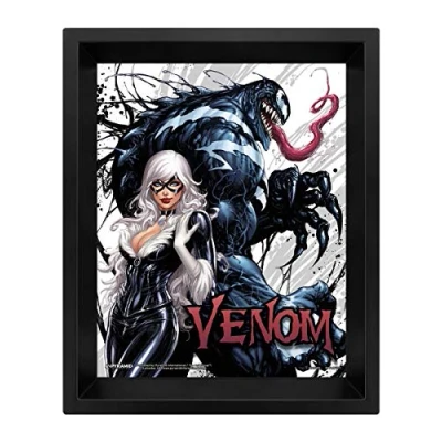 Image de Marvel Cadre 3D 28, 7 x 23, 5 cm Venom