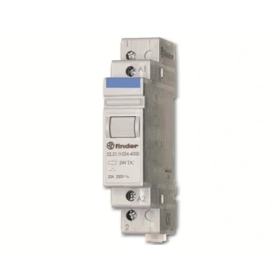 Image de Finder 22.21.9.012.4000 Relais industriel Tension nominale: 12 V/DC Courant de commutation (max.): 20 A 1 NO (T) pc(s)