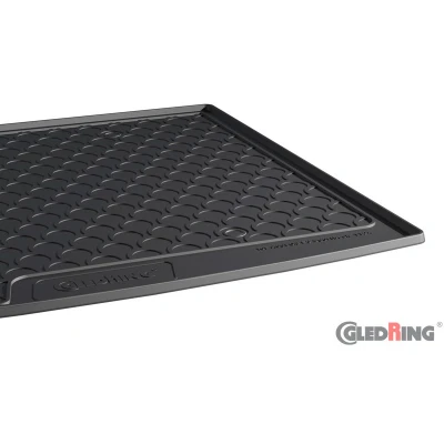 Image de Gledring Coquille coffre arrière Rubbasol (caoutchouc) compatible avec Audi Q3 Sportback (F3N) 2019 (Sol en haut variable), Noir