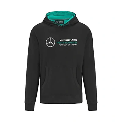 Image de Mercedes AMG Petronas Formula One Team Sweat à Capuche d&#039;équipe 2023 Noir Taille: S