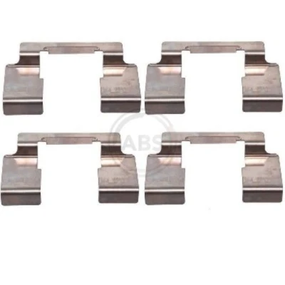 Image de A.B.S. 1235Q Kit d&#039;accessoires, plaquette de frein à disque NISSAN: Almera II 3/5 portes, Primera 5 Break