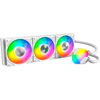 Image de Montech Kit Watercooling AIO HyperFlow RGB 360mm (Blanc)