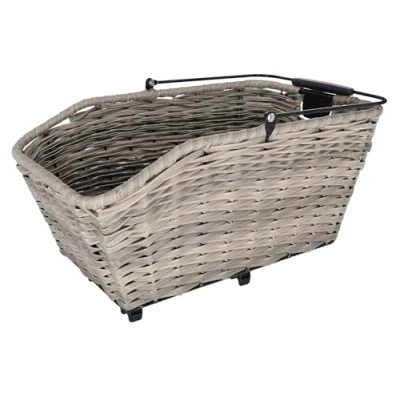 Image de KlickFix Hinterradkorb 2128051910 Mixte Adulte, Noir, 44x24x20cm