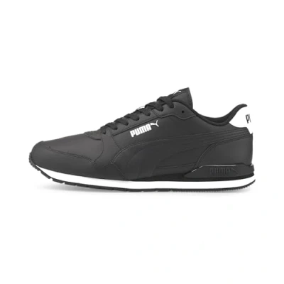 Image de Puma St Runner V3 L, Basket Mixte, Noir Blanc, 36 EU