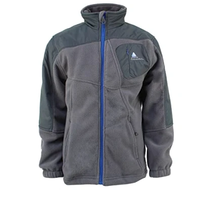 Image de Peak Mountain ECELIK/3 8/FU Blouson Garçon, Gris, FR : M (Taille Fabricant 5)