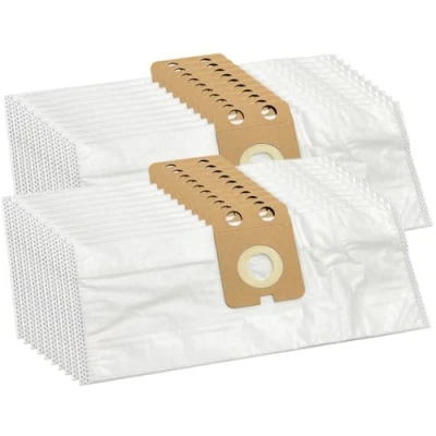 Image de 20 Premium Sacs d&#039;aspirateur compatibles avec Nilfisk 221, 22198000; Backuum BB10 9055650010, 9055651010, 9055652010, Battery, Vermop 7410 Accessoires pièces détachées