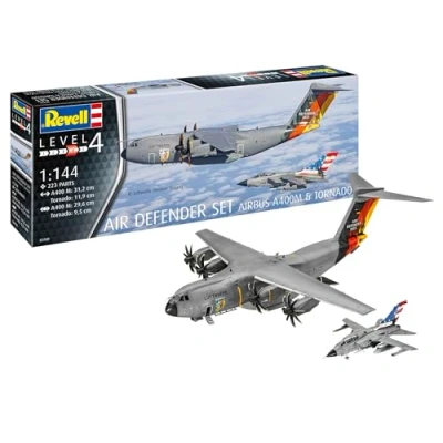 Image de Revell Modélisme I Air Defender Kit de construction Échelle 1:144 223 pièces bricolage à partir 12 ans Maître précision dans le ciel Molded Color
