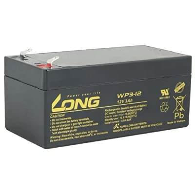 Image de LONG Batterie plomb acide 12 V 3 Ah F1 (WP3 12)