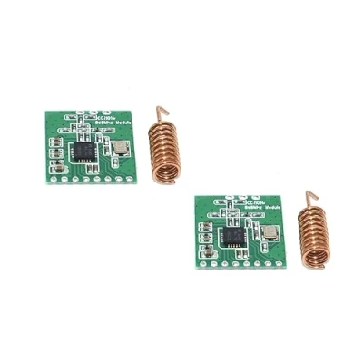 Image de TECNOULAB 2 pièces Module sans Fil CC1101, Transmission Longue Distance 868MHz avec antenne