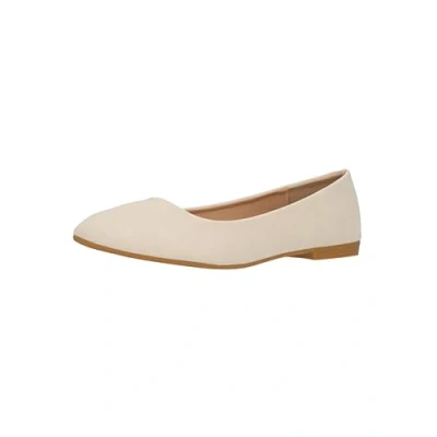 Image de Elara Ballerines Femme Confortable Slip Ons Plat Chunkyrayan Neu B3039H BL Beige 42