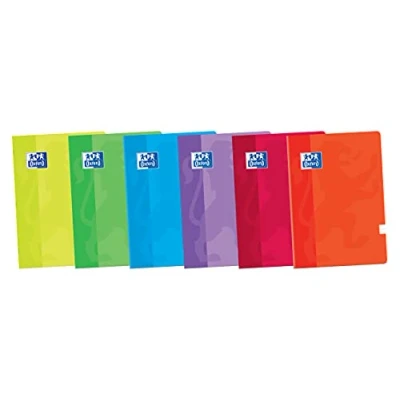 Image de Oxford Classic 100103428 Pack de 10 cahiers grapadas à couverture souple Format A4