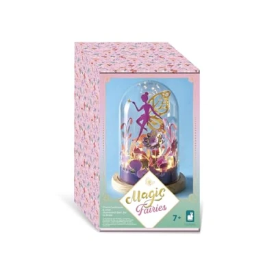 Image de Janod Cloche Lumineuse à Créer Thème Fée Guirlande avec Piles Incluses Les Ateliers Déco Kit Loisir Créatif Enfant Motricité Fine et Concentration Dès 7 Ans J09177
