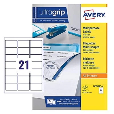 Image de Avery Multi Purpose Labels