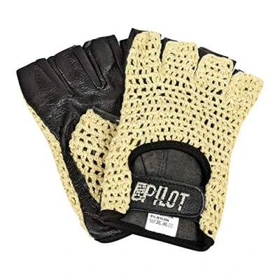 Image de PILOT 71411 1, Gants de Guidage Demi Doigts M Noir