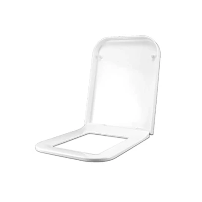 Image de Abattant WC pour Flaminia terre comme original thermodur Blanc Charnière inoxydable normale ou ralentie Soft Close