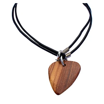 Image de Timber Tones Collier Ébené lune pale, médiators de luxe