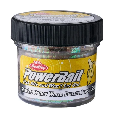 Image de Berkley Powerbait Power Scales Honey Worm Creature Bait 2.5cm (55 pcs) Natural/Scales Appâts artificiels