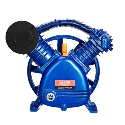 Image de VEVOR compressorunit zuigercompressor luchtcompressor 5,5 PK dubbele cilinder
