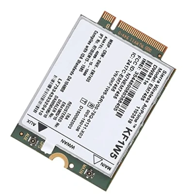 Image de Module de Carte Mini 4G LTE WWAN NGFF, Adaptateur réseau sans Fil EM7455 Remplacement pour Dell DW5811e
