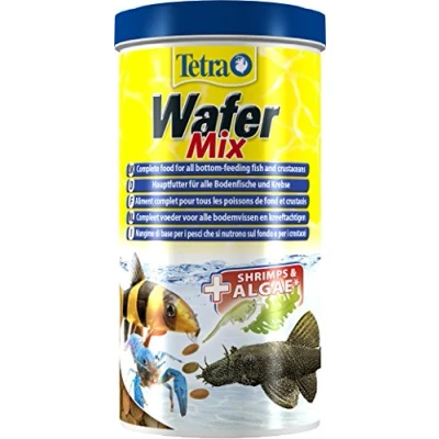 Image de Tetra Wafer Mix Aliment Complet pour Poisson de Fond et Crustacé Multicolore, 1L