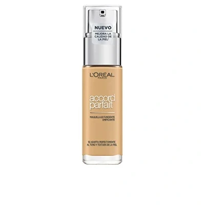 Image de Fond de teint Accord Parfait Fluide L&#039;Oréal 4.D/4.W Naturel Doré