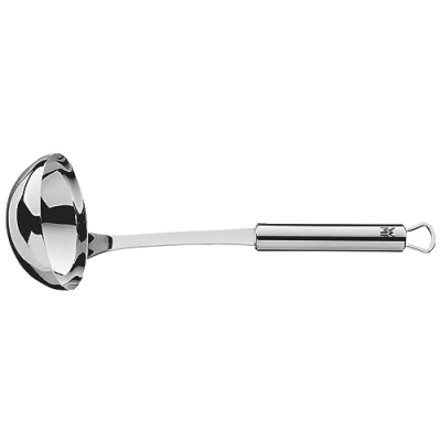 Image de WMF Profi Plus Louche 30 cm, Service sans goutte, Inox 18/10 Cromargan, Bouche d&#039;accroche, Compatible lave vaisselle 1871016030