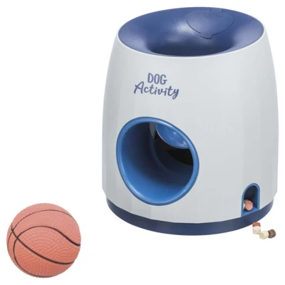 Image de Trixie Jouet d&#039;activation Balle et Friandise pour chien Bleu/Blanc