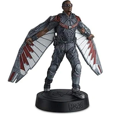 Image de EAGLEMOSS LIMITED Avengers Statue de Falcon en résine 13 cm (1:16), 3060600593, Mulitcolor, Taille Unique