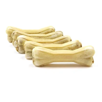 Image de DOGBOSS Os à mâcher fabriqués partir d&#039;ingrédients 100% naturels, de différentes Tailles et goûts (5 avec Poulet, 22 cm)