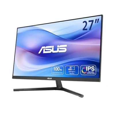 Image de ASUS VU279CFE B écran plat de PC 68,6 cm (27 ) 1920 x 1080 pixels Full HD LCD Bleu Neuf