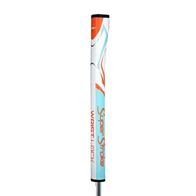 Image de Super Stroke Zenergy Poignet Org Poignée de Putter Unisexe, Orange/Bleu/Blanc, Taille Unique
