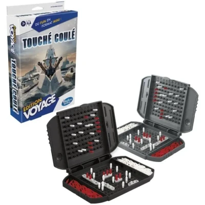 Image de jeu de société portable Touche Coule Grab and Go Version compacte du classique