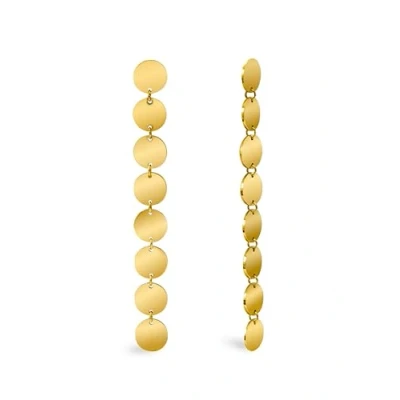 Image de Singularu Mirror 8 SUNS Boucles d&#039;oreilles goldcoloured, Femme, Taille: One Size, Gold coloured