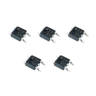 Image de 5 régulateurs de tension réglables 1.25 37V 500mA LM317 LM317M TO 252 DPAK