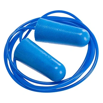 Image de Portwest Bouchon détectable en mousse de PU avec cordon (200 paires), Couleur: Bleu, EP30BLU
