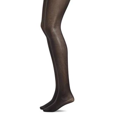 Image de DIM Collant Femme Diam&#039;s Jambes Fuselées Opaque 45D x2, Noir, S