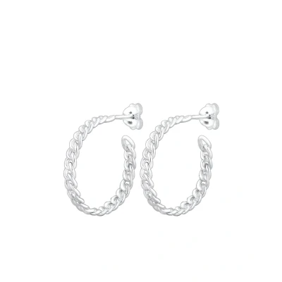 Image de Elli Hoops Boucles d&#039;oreilles silvercoloured, Femme, Taille: One Size, Silver coloured