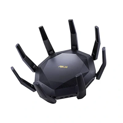 Image de ASUS RT AX89X AX6000 AiMesh routeur sans fil Ethernet Bi bande (2,4 GHz / 5 GHz) Noir Neuf
