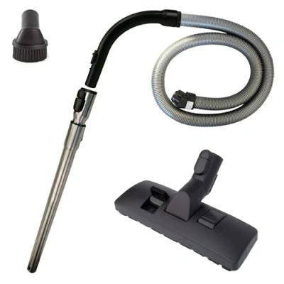 Image de Maxorado Buse combinée + tuyau Poignée d&#039;aspirateur compatible avec Miele Complete C3 S8 S8340 S8430 Series 10563760 7863552 7863553 7863554 7863555 de sol Tube rechange