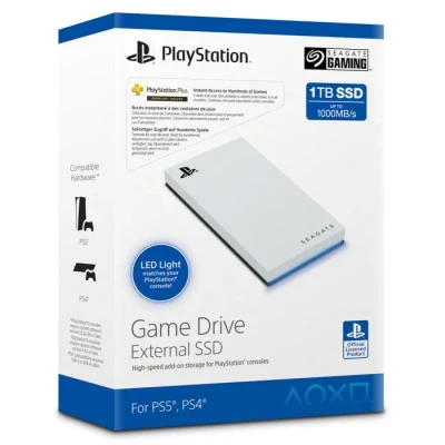 Image de Seagate Game Drive 1 To 3.2 Gen (3.1 1) Blanc Neuf
